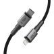 2. Kabel Tech-Protect Ultraboost DNA USB-C / Lightning PD27W/3A 200 cm - szary