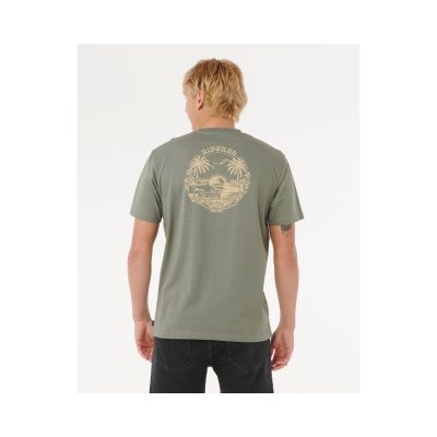 2. Koszulka RIP CURL SURF TRIP TEE zielona