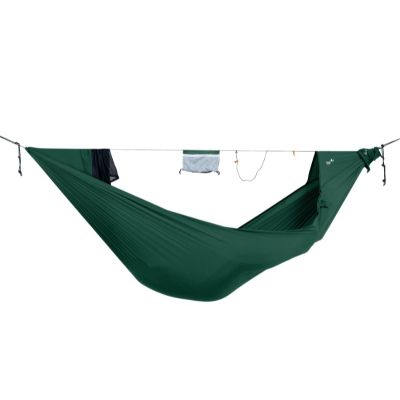 Ticket To The Moon PRO HAMMOCK - Lightest Pro Hamak wiszący 1 os. Nylon Ciemny Zielony