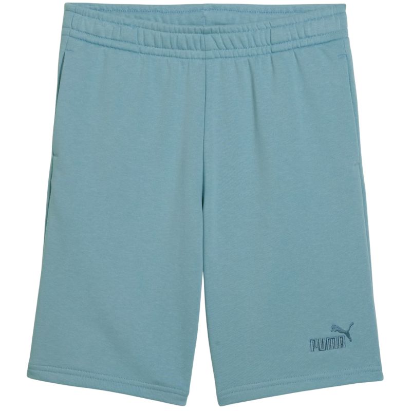 2. Spodenki dla dzieci Puma ESS Small No.1 Logo niebieskie 692974 47