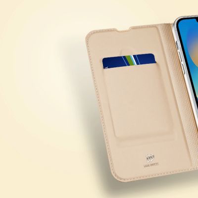 14. Dux Ducis Skin Pro kabura etui pokrowiec z klapką iPhone 14 Plus niebieski