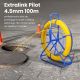 5. Extralink Pilot do przeciągania kabli Pilot 4.5mm 100m włókno szklane FRP, śr. 4,5mm, dł. 100m, żółty