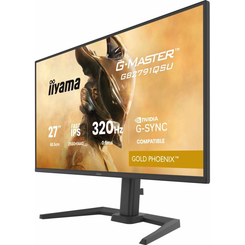 36. iiyama G-MASTER GB2791QSU-B1 monitor komputerowy 68,6 cm (27") 2560 x 1440 px Wide Quad HD Czarny