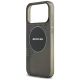6. Etui AMG Double Layer Transparent Smocked MagSafe do iPhone 17 Pro Max - czarne