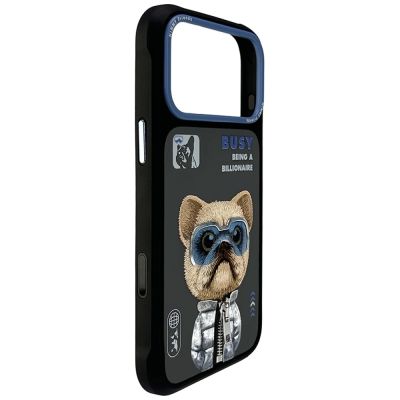 3. Etui Nimmy Cool&Cute 2.0 nag na iPhone 17 Pro Max - czarne