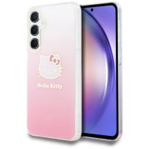 Etui Hello Kitty IML Gradient Electrop Kitty Head na Samsung Galaxy A55 - różowe