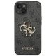 3. Etui Guess 4G Big Metal Logo na iPhone 14 / 15 Plus - szare