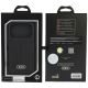 5. Etui Audi Synthetic Leather Case MagSafe na iPhone 18 Pro / 17 Pro - czarne