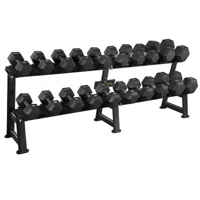 5. STR23 (3 CZĘŚCI) STOJAK NA HANTLE DUŻY Z UCHWYTAMI HMS PREMIUM