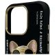 3. Etui Nimmy Glasses Cool Dog na iPhone 16 Pro Max - czarne