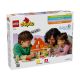 8. LEGO DUPLO Bluey 10459 Dom rodzinny Blue z grą pamięciową