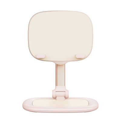 8. Regulowany stojak na tablet/telefon Baseus Seashell Series - różowy
