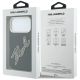 8. Etui Karl Lagerfeld Smooth Big Resin Signature Logo na iPhone 18 Pro / 17 Pro - czarne