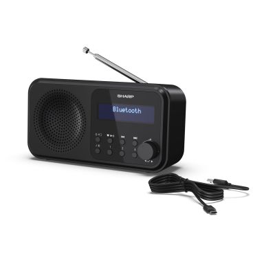 5. Radio przenośne Sharp DR-P420 Czarne