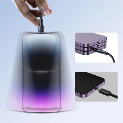 14. Kabel Joyroom Surpass Series A11 USB-A / Lightning 2.4A 1.2 m - czarny