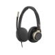 129. Słuchawki przewodowe HP Poly Mission 825 Stereo USB Wired Headset