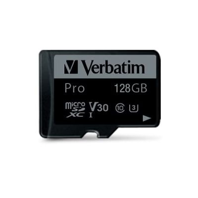 2. Verbatim Pro 128 GB MicroSDXC UHS-I Klasa 10