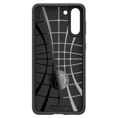 5. Etui Spigen Liquid Air na Samsung Galaxy S21 - czarny mat
