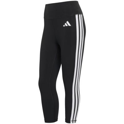 2. Legginsy damskie adidas 3/4 Optime Essentials Workout 3-Stripes czarne KE6062