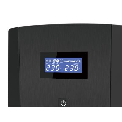 4. Zasilacz awaryjny UPS Conceptronic 2200 VA/1320 W/4 W/Wielka Brytania/HID USB/RJ45in/wyjście/AVR sw