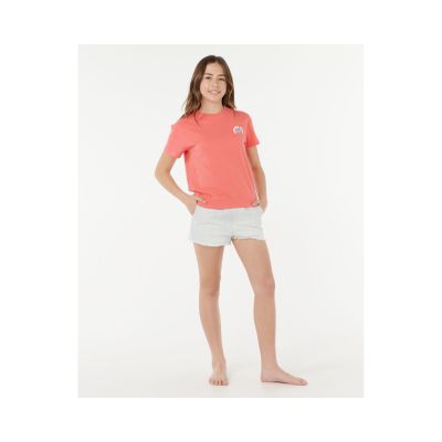 4. Koszulka RIP CURL LUXE SURF RELAXED TEE-GIRL