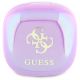2. Słuchawki Guess 4G Printed Logo Bluetooth TWS + stacja dokująca - fioletowe