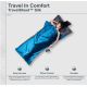 11. Wkładka do śpiwora Cocoon TravelSheet Silk, rhino/cornflower