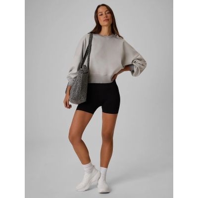 3. Bluza dresowa loose bez kaptura damska 4F 4FRSS26TSWSF2991-26S