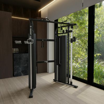 11. VIRTUFIT CC100 CABLE CROSSOVER - PODWÓJNY REGULOWANY WYCIĄG - TRENAŻER FUNKCJONALNY