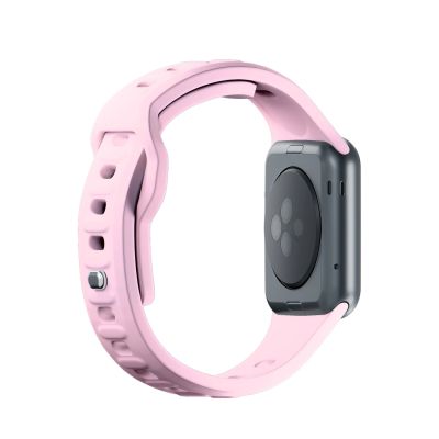 5. Pasek silikonowy 3mk Silicone Watch Strap do Apple Watch 38 / 40 / 41 mm - różowy