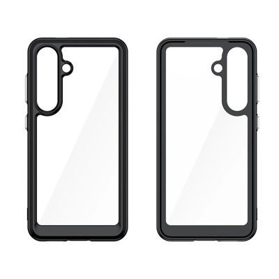 3. Etui silikonowe Outer Space Case z żelową ramką do Samsung Galaxy S25 - czarne