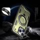 5. Etui Hybrid Armor Trendy z MagSafe na iPhone 16 Pro Max - zielone