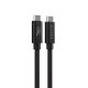 4. HYPER HyperDrive Next kabel USB USB4 Gen 3x2 1,2 m USB C Czarny