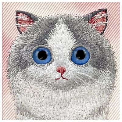 7. Etui Nimmy Big Eyed Pet 2.0 Cat na iPhone 16 Pro - różowe