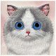 7. Etui Nimmy Big Eyed Pet 2.0 Cat na iPhone 16 Pro - różowe
