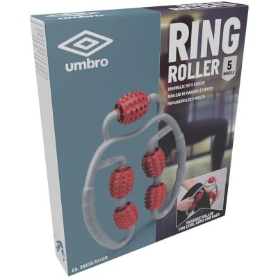 2. WAŁEK ROLLER FITNESS 5 ROLEK UMBRO CZERWONY