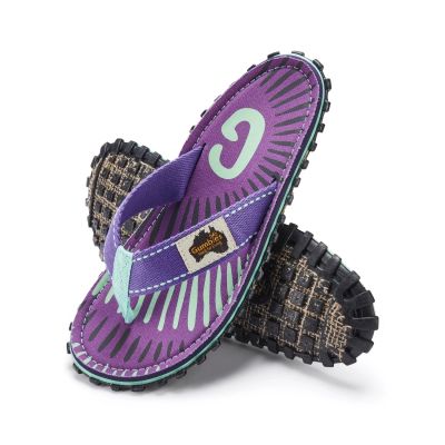 4. Gumbies japonki unisex ISLANDER FLIP-FLOP BLUEBERRY BURST