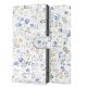 9. Etui Tech-Protect Wallet na Samsung Galaxy A26 5G / A17 4G / 5G - stokrotki z liśćmi