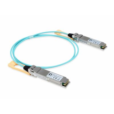 4. LevelOne AOC-0503 moduł przekaźników sieciowych Swiatłowód 103100 Mbit/s QSFP28 850 nm