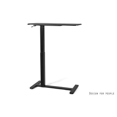 2. Biurko/Stolik z regulowaną wys. LAPTOP DESK czarny