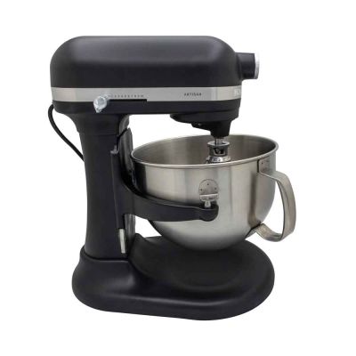 7. KitchenAid 5KSM60SPXEBM Mikser stojący 375 W Czarny