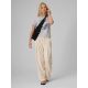 4. T-shirt regular z nadrukiem damski 4F 4FRAW26TTSHF4374-34S
