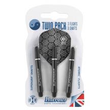 Harrows Twin Pack shafty Supergrip + piórka Atomic HS-TNK-000013681