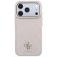 3. Etui Guess Stripe Peony 4G Logo MagSafe na iPhone 17 Pro Max / 18 Pro Max - różowe