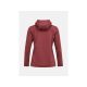 2. Bluza damska PEAK PERFORMANCE W Trail Polartec Power Grid Zip Hood kolor czerwony