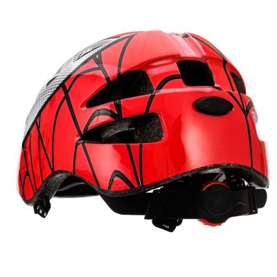 Kask rowerowy Meteor spider MA-2 Junior czerwony
