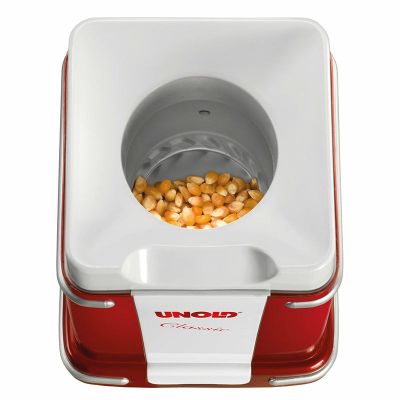 4. Unold Classic urządzenie do robienia popcornu Czerwony, Srebrny, Biały 900 W