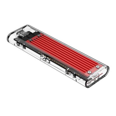 2. Kieszeń dyskowa Orico TCM2-C3 M.2 NVME na USB-C 10Gb/s - czerwona