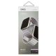 10. Pasek Uniq Revix na Apple Watch 1/2/3/4/5/6/7/8/SE/SE2/Ultra 42/44/45/49mm - liliowo-biały
