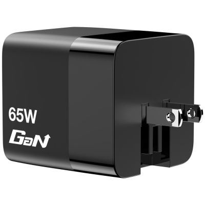 4. ładowarka Verbatim Gan 65W 2xUSB-C PD,1xUSB-A, retrac. Przewód 32217